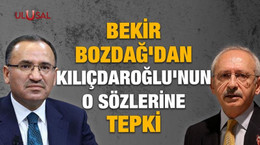 Bekir Bozdağ'dan Kılıçdaroğlu'nun o sözlerine tepki